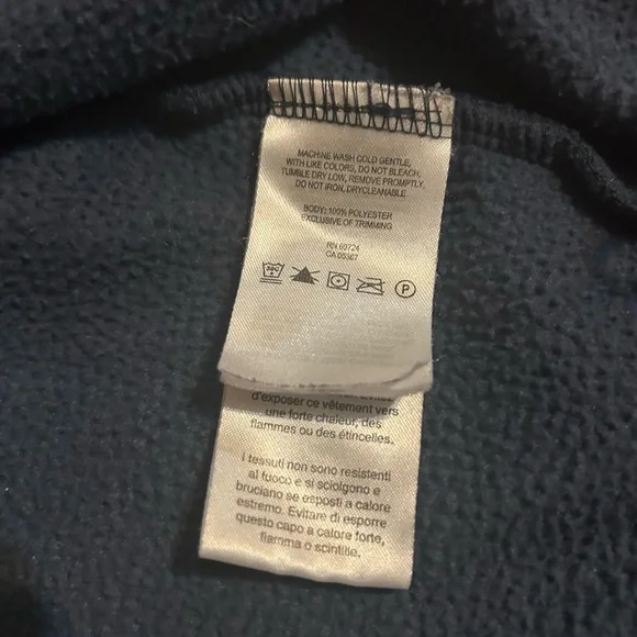Columbia Benton Navy Fleece Jacket - Ladies size large - Picture 4 of 5